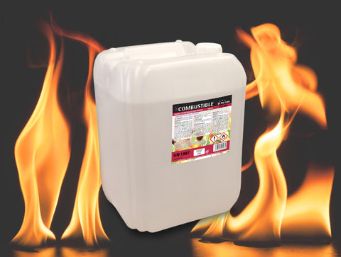 LIQ-10N: Combustible Etanol de origen natural aroma neutro. Garrafa de 10 litros
