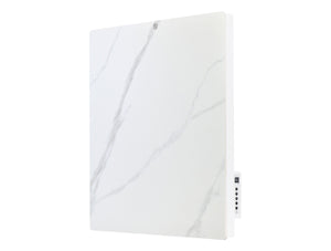 Emisor termico con frontal ceramico acabado tipo marmol