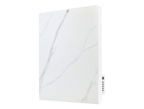 Emisor termico con frontal ceramico acabado tipo marmol