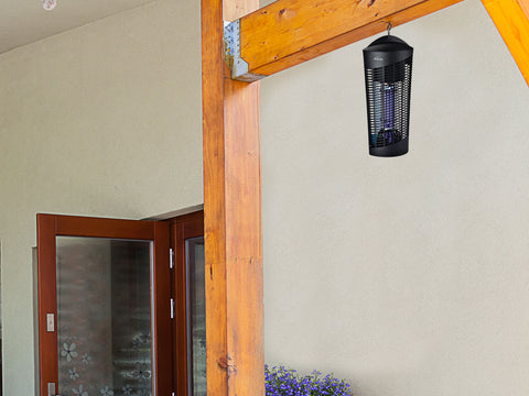 ZZAP TRAP EX-2: Mata insectos de techo o sobremesa 25W luz ultravioleta