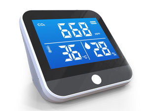 Estación meteorológica inalámbrica - AIRTESTER CO2 | Pantalla Táctil | Sensor PM2 | Automático