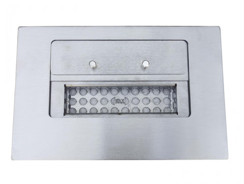 Potencia Maxima 6000 W Chimenea de etanol mural extra grande en acero negro y cristal templado