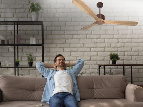   Ventilador de Techo ø166 cm con Wifi Reversible Hypersilence