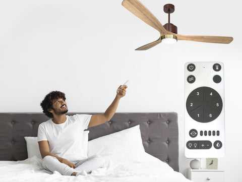 Ventilador de Techo Ultra silencioso de bajo consumo DC MljetD166C02LED67140