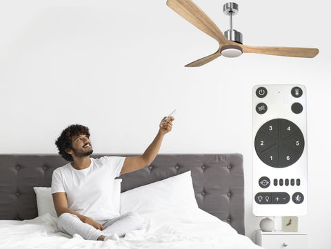 Ventilador de Techo Ultra silencioso de bajo consumo DC MljetD166C02LED69905