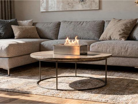 Quemadores Bioetanol Material Acero