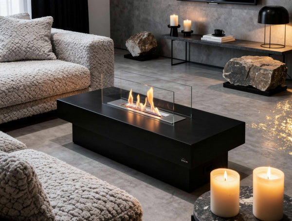 NOTOS: Chimeneas bioetanol de suelo