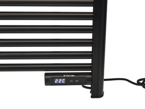 Potencia Maxima 500 W Toallero negro con temporizador 500W