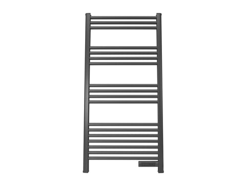 Toallero gris con temporizador 500W
