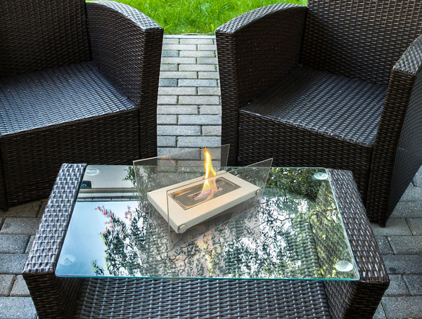 ONIROS W: Chimenea bioetanol de mesa