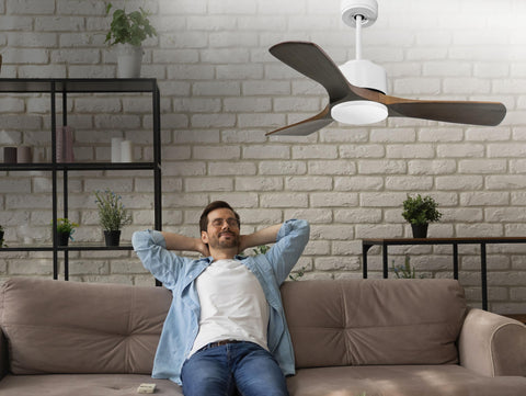   Ventilador de Techo ø106 cm con Wifi Reversible Hypersilence