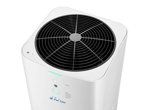 Potencia Maxima 90 W Purificador de aire con 2 filtros HEPA e ionizado para 90m2