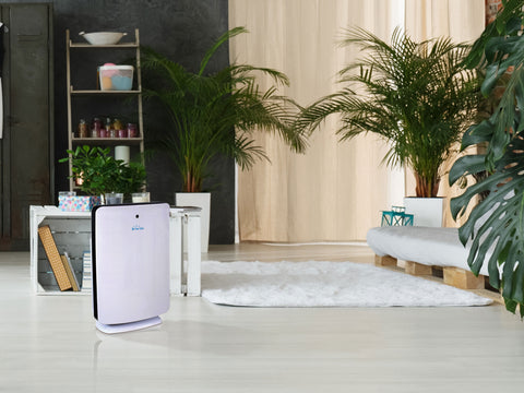 FRESH AIR 100: Purificador de aire con filtro HEPA e ionizador para 60m2