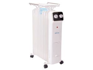 Radiador de aceite 2500W bajo consumo con recipiente para humidificación