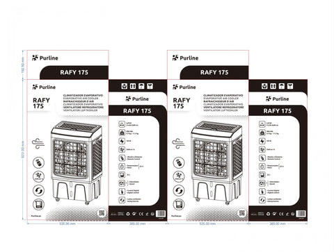 Packaging8436607025924: 89x51x36 cm 12.00Kg.