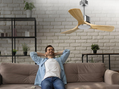   Ventilador de Techo ø106 cm con Wifi Reversible Hypersilence