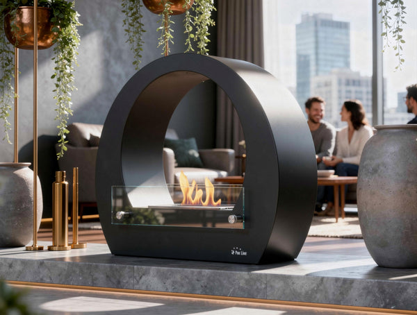 SATURN B: Chimeneas bioetanol de suelo