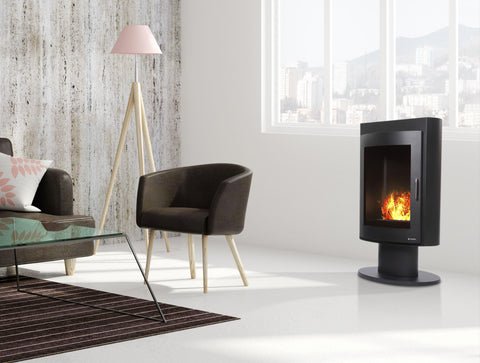 SILENUS B FIRECOOL: Estufa decorativa con llama simulada