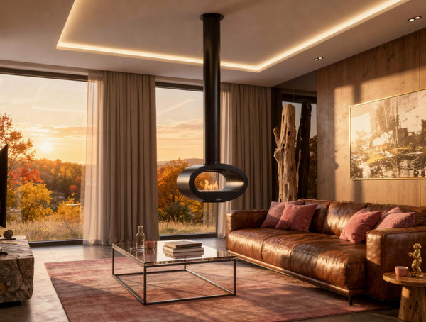 SYKE: Chimeneas bioetanol pared