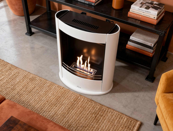 TANTALO: Chimeneas bioetanol de suelo