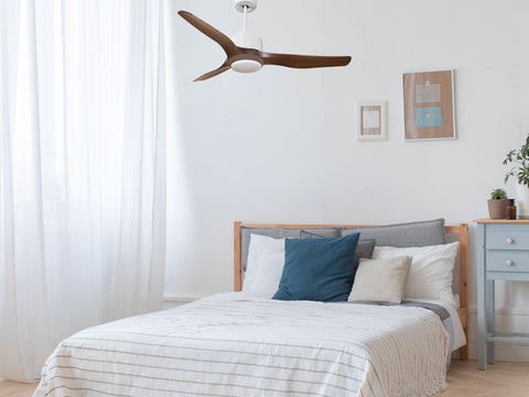 Ventilador de Techo Ultra silencioso de bajo consumo DC TetiaroaD127C02LED66180