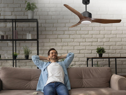 Ventilador de Techo Ultra silencioso de bajo consumo DC TetiaroaD127C02LED70237