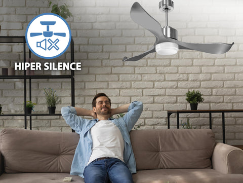Ventilador de Techo Ultra silencioso de bajo consumo DC TrawanganD132C02LED66559
