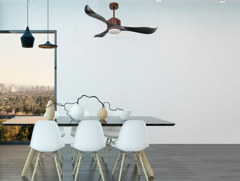 Ventilador de Techo Ultra silencioso de bajo consumo DC UtilaD132C02LED66945