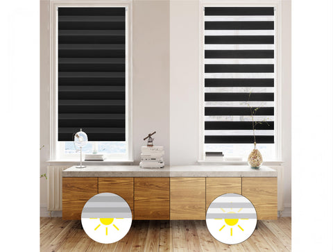 VELINDUS_67x180_NEGRO: Estor Enrollable VELINDUS NEGRO 67x180cm