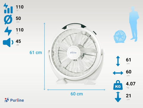 VENTY IND 110PP Diámetro 50 cm