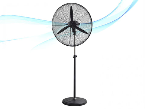 VENTY METABLAST F: Ventilador Industrial de pie 230W con aspas de aluminio