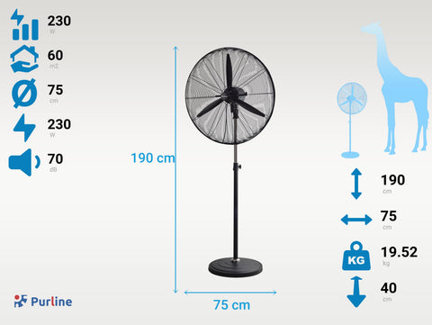 VENTY METABLAST F Diámetro 75 cm