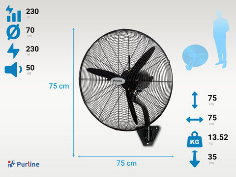 VENTY METABLAST Diámetro 70 cm