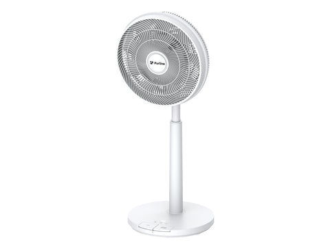 Ventilador de Pie DC con batería y 9 aspas
