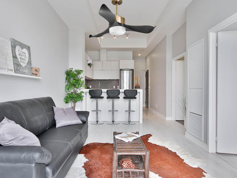 Ventilador de Techo Ultra silencioso de bajo consumo DC VulcanoD106C02LED65775