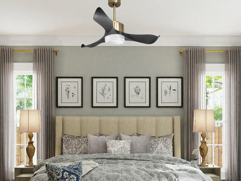 Ventilador de Techo Ultra silencioso de bajo consumo DC VulcanoD106C02LED65775