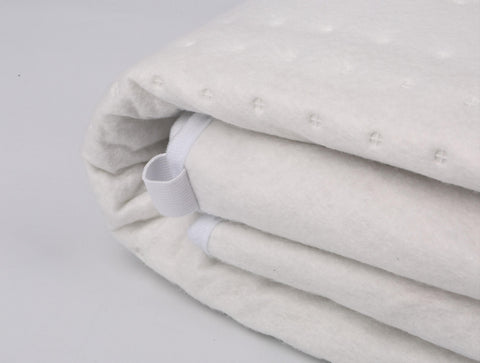 Color Blanco Calientacamas eléctrico 120W blanco 160x140cm