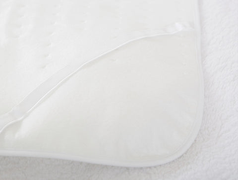 Color Blanco Calientacamas eléctrico 60W blanco 150x80cm