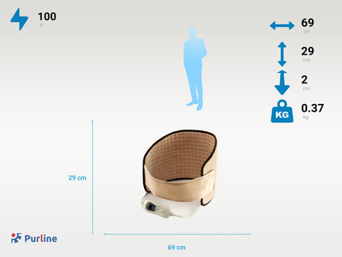 WARMER BELT Peso Artículo 0.37 kg