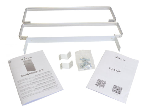 ZAFIR V2000T LUX Material Cristal templado