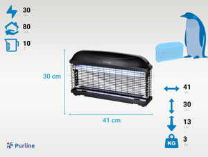 Mata insectos profesional 20W con luz ultravioleta