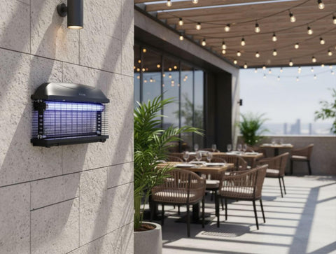 Potencia Maxima 30 W Mata insectos profesional 20W con luz ultravioleta