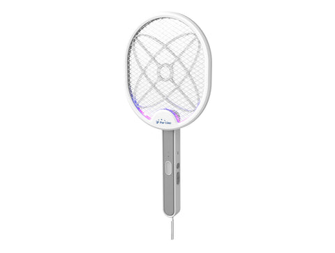 Raqueta multiposición mata insectos con USB