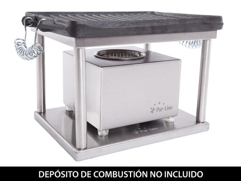 Plancha de barbacoa en hierro fundido para Chimenea de etanols_5