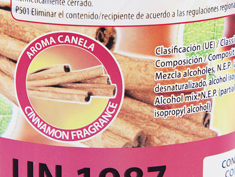Etanol, combustible de origen natural para Chimenea de etanols, aroma canela, caja 12 botellas de 1L_5