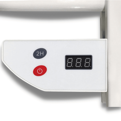 Toallero Eléctrico de Baño Mural - Purline | 500W | Aluminio | Blanco | Display LED