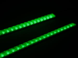 Kit de 4 barras translÃºcidas LED 5050 SMD RGB