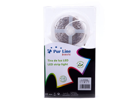 Tira de LED 3528 SMD blanco cÃ¡lido para interiores