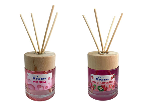 Ambientador Mikado Varitas perfumadas con ingredientes naturales bote de 100 ml con 4 sticks aroma Chicle