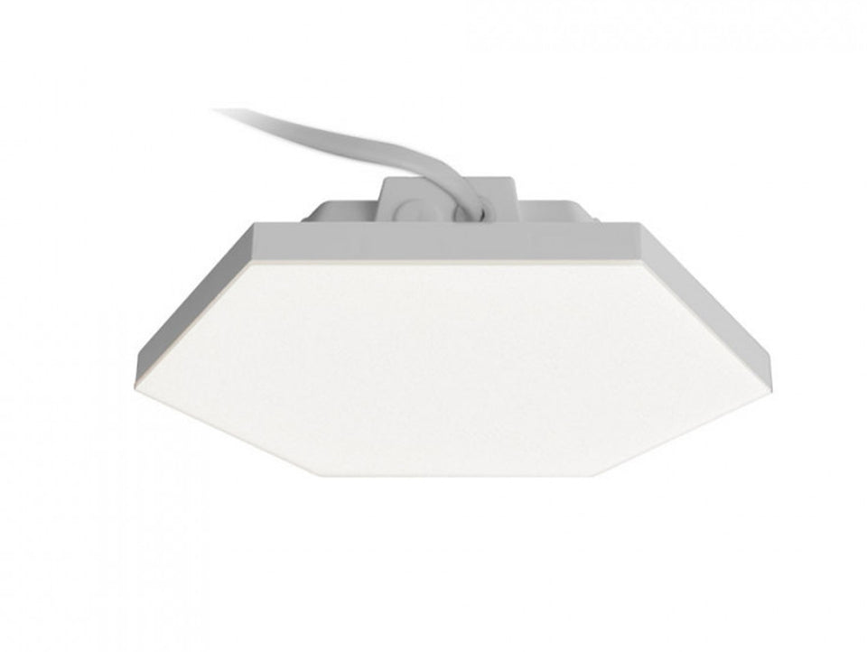 Base LED enlazable hexagonal blanco  320x370mm_2